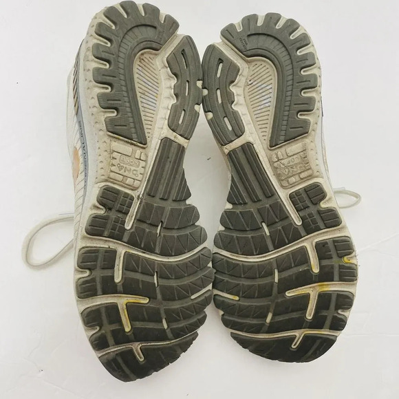 Brooks Adrenaline GTS 20 Running Shoes 7.5B Womens 1202961B164 Gray Gold Sneaker - Picture 10 of 10